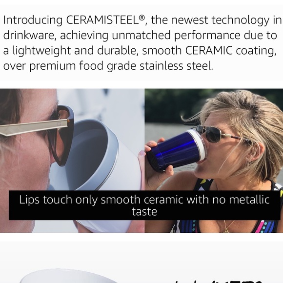 CeramiSteel Black Tumbler with Google Cloud logo - Picture 8 of 9